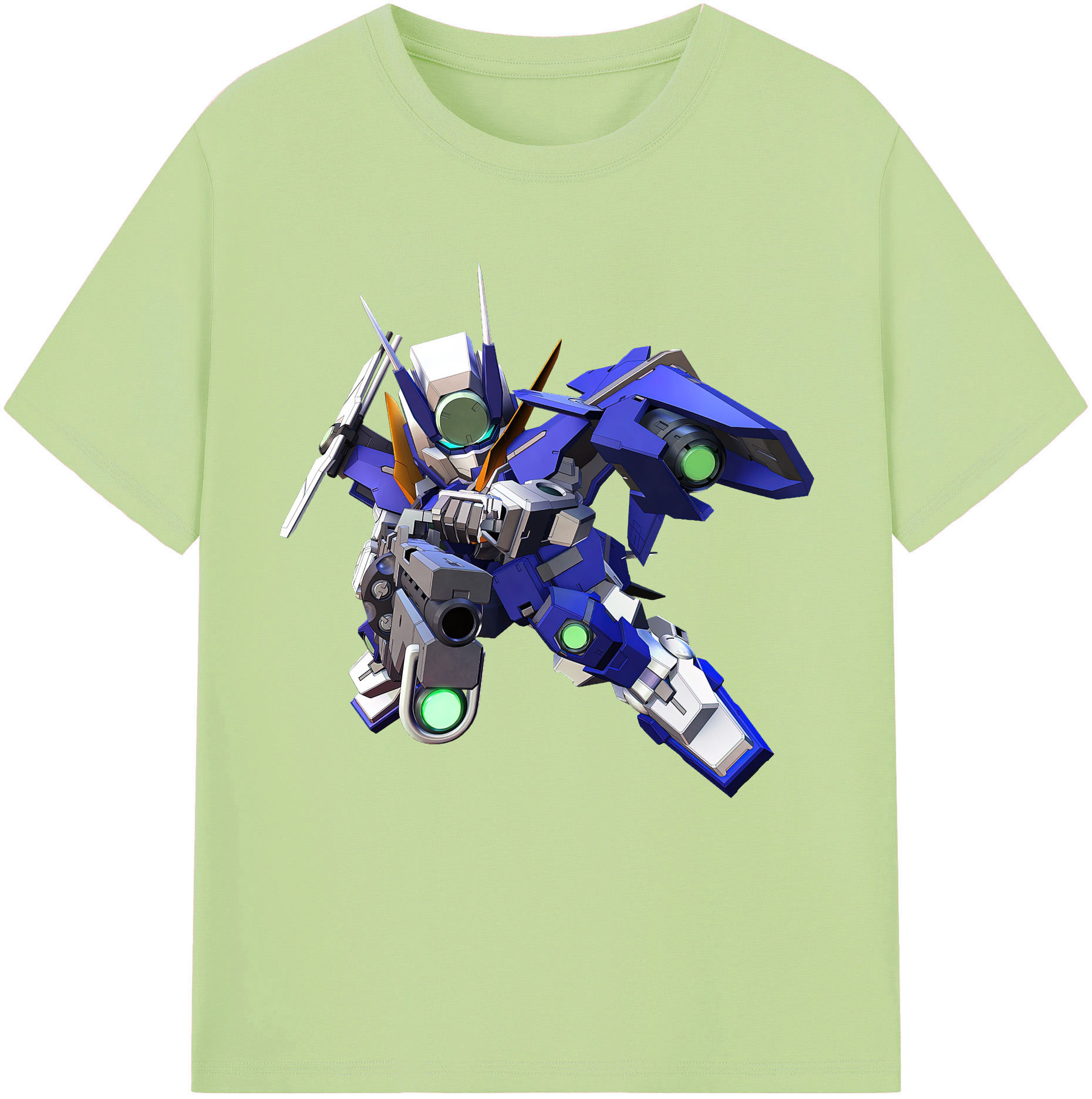 （画像用） 機動戦士ガンダム Mobile Suit Gundam 綿100％半袖Tシャツ（フロントプリント）